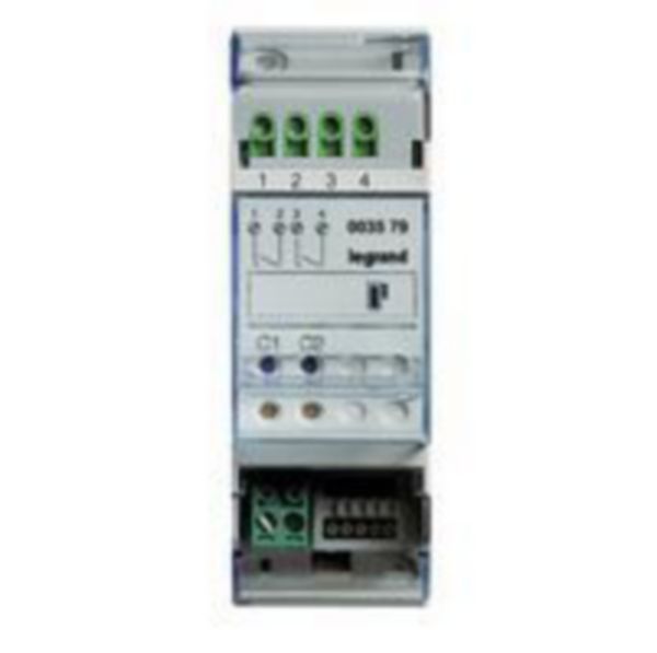 2 independent relay actuator – for single and double loads.