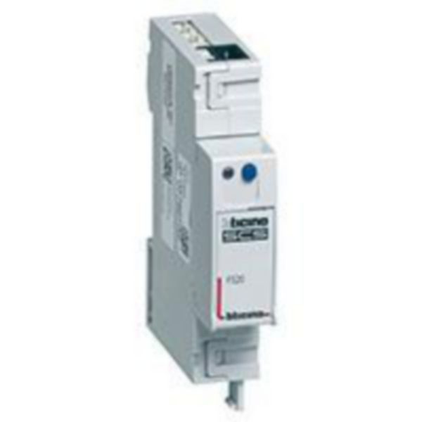 Device for the measurement of electric power on a maximum of three lines - 1 module DIN.