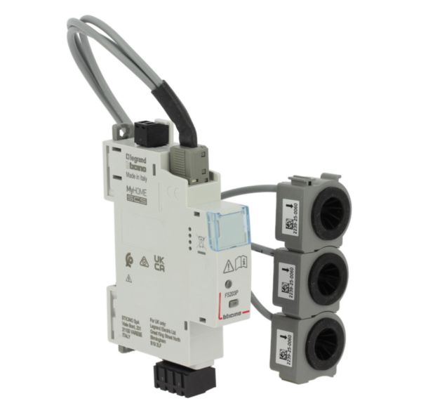 Three-phase consumption meter