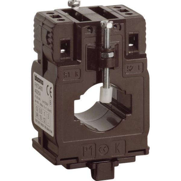 Amperometric transformer In=400/5A - internal diameter 26mm