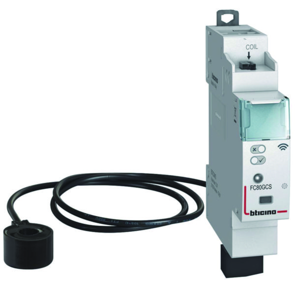 Connected DIN load management module