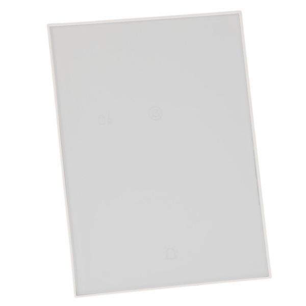 Outside the door indicator (White color) , in plastic material