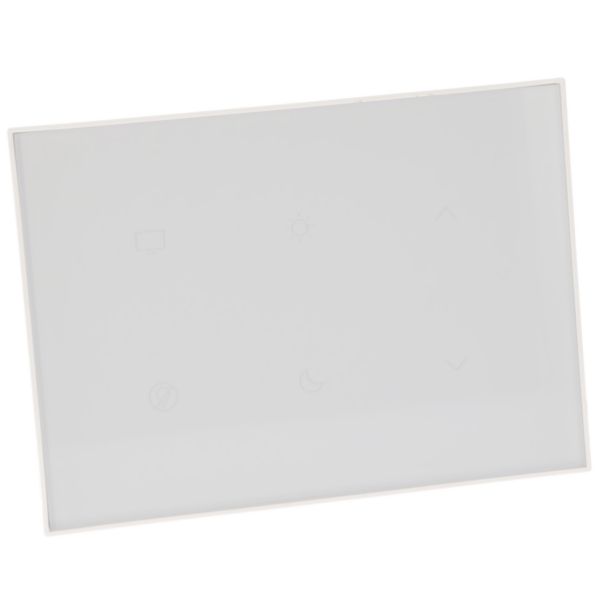 6-scenario control device touch, plastic material (White color)