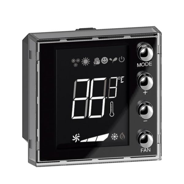 Temperature control panel KNX.