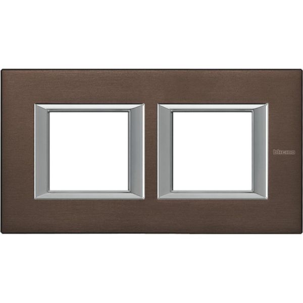 Rectangular cover plate 2x2P 71mm