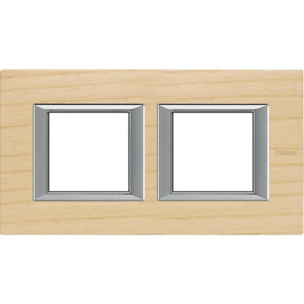 Rectangular cover plate 2x2P 71mm
