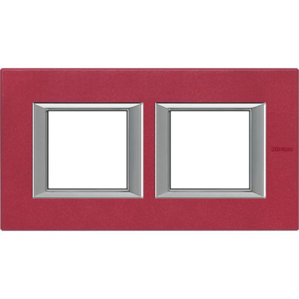 Rectangular cover plate 2x2P 71mm