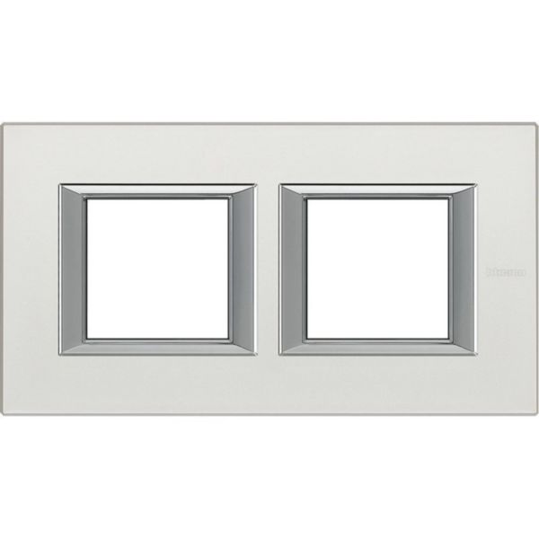 Rectangular cover plate 2x2P 71mm