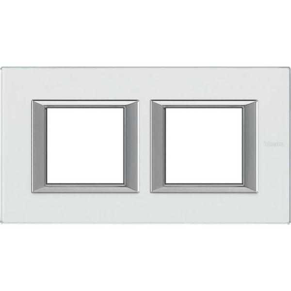 Rectangular cover plate 2x2P 71mm