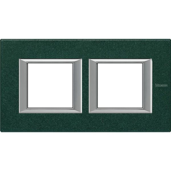 Rectangular cover plate 2x2P 71mm