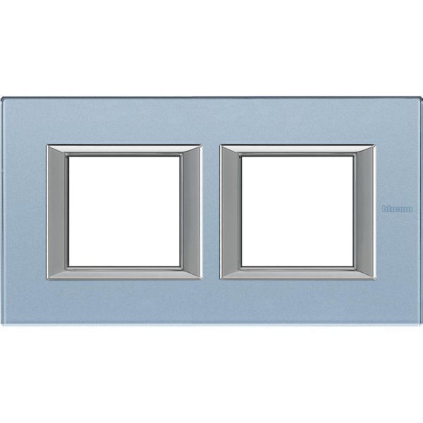 Rectangular cover plate 2x2P 71mm