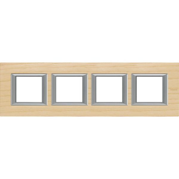 Rectangular cover plate 2x4P 71mm