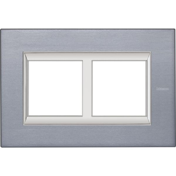 Rectangular cover plate 2x2P 57mm
