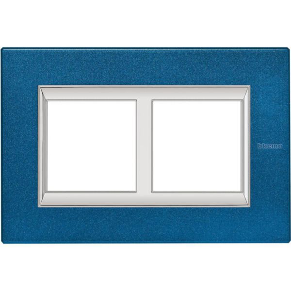 Rectangular cover plate 2x2P 57mm
