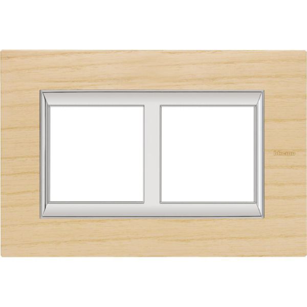 Rectangular cover plate 2x2P 57mm