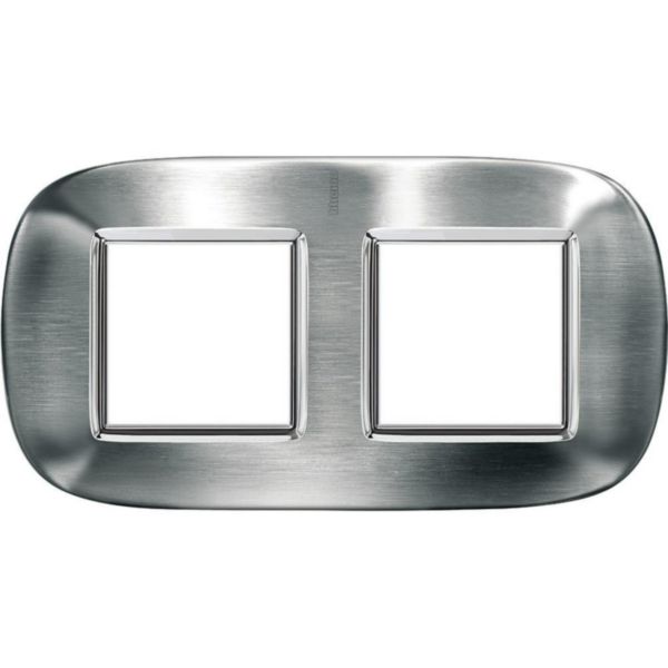 Elliptical cover plate 2x2P 71mm