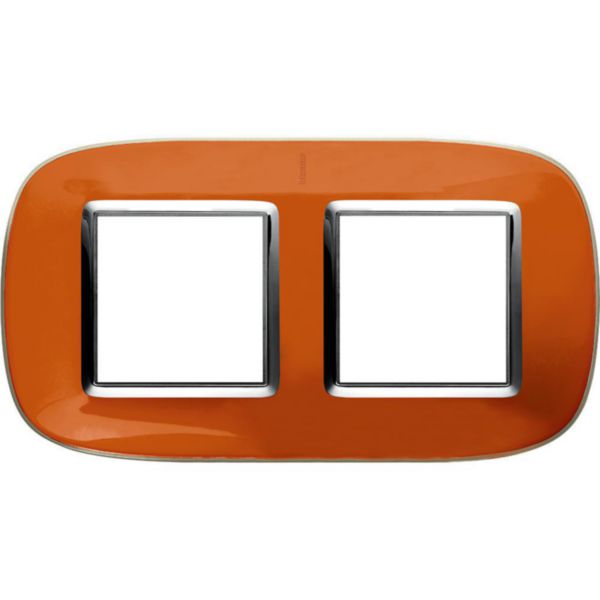 Elliptical cover plate 2x2P 71mm