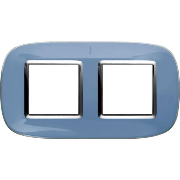 Elliptical cover plate 2x2P 71mm