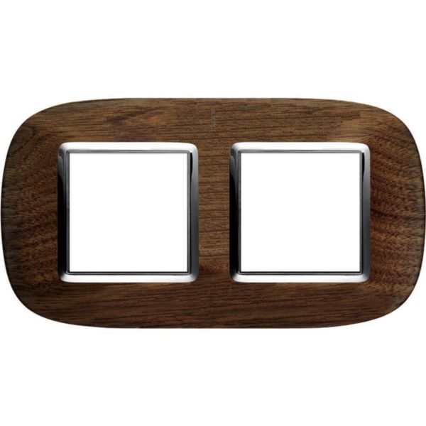 Elliptical cover plate 2x2P 71mm