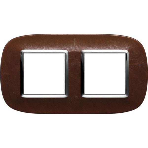 Elliptical cover plate 2x2P 71mm