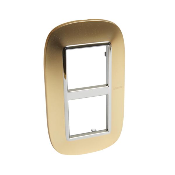 Elliptical cover plate 2x2P 71mm