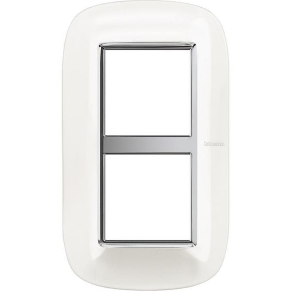 Elliptical cover plate 2x2P 71mm
