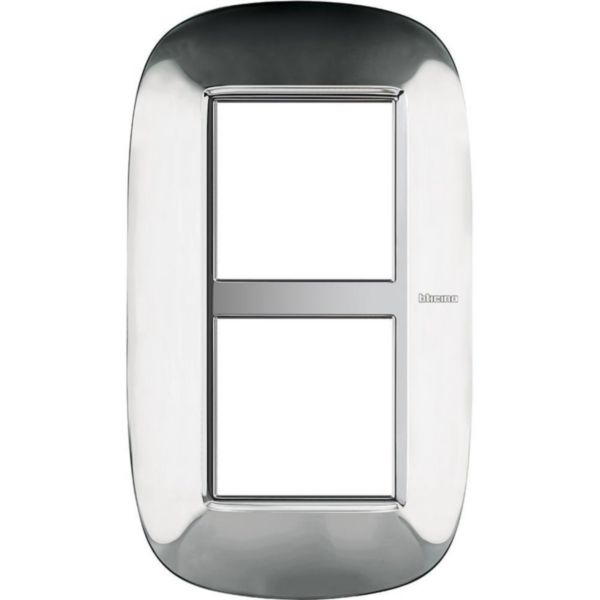 Elliptical cover plate 2x2P 71mm