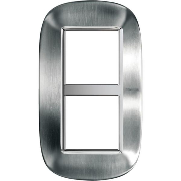 Elliptical cover plate 2x2P 71mm