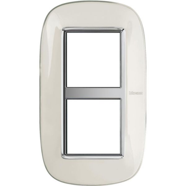 Elliptical cover plate 2x2P 71mm