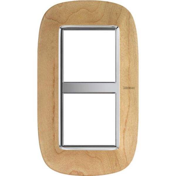 Elliptical cover plate 2x2P 71mm