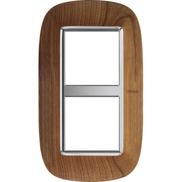 Elliptical cover plate 2x2P 71mm