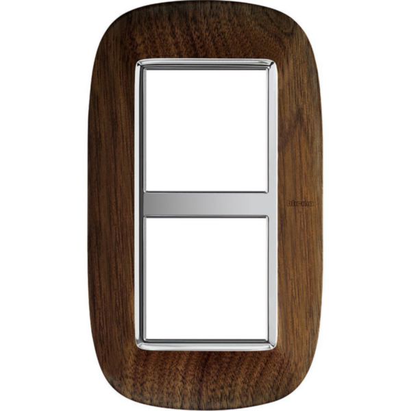 Elliptical cover plate 2x2P 71mm