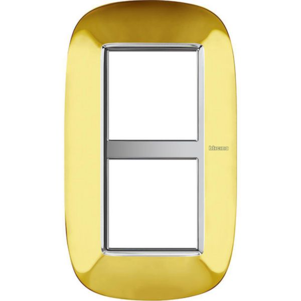 Elliptical cover plate 2x2P 71mm