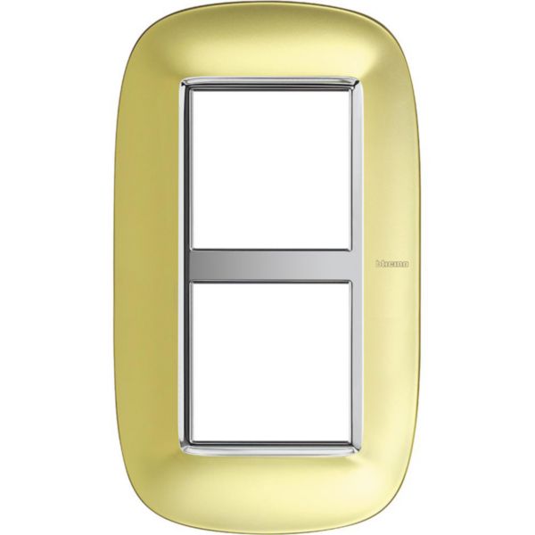 Elliptical cover plate 2x2P 71mm