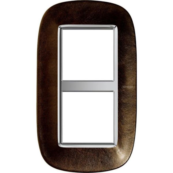 Elliptical cover plate 2x2P 71mm