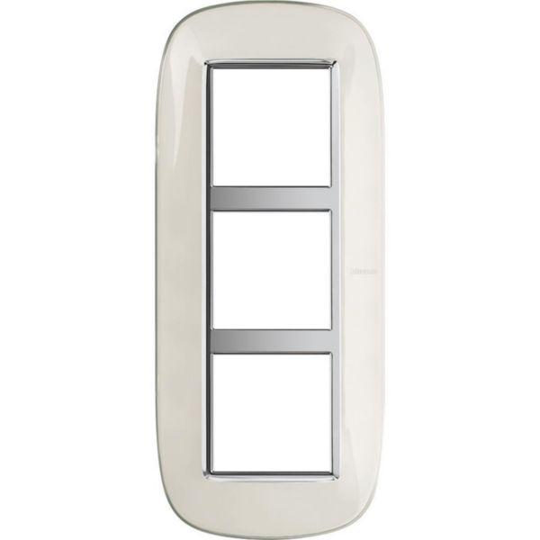 Elliptical cover plate 2x3P 71mm