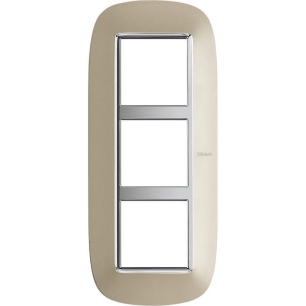 Elliptical cover plate 2x3P 71mm