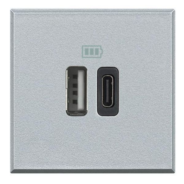 5 Vdc type A and C USB charger
