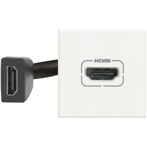 Pre-connected HDMI 2.0 connector - 2 modules