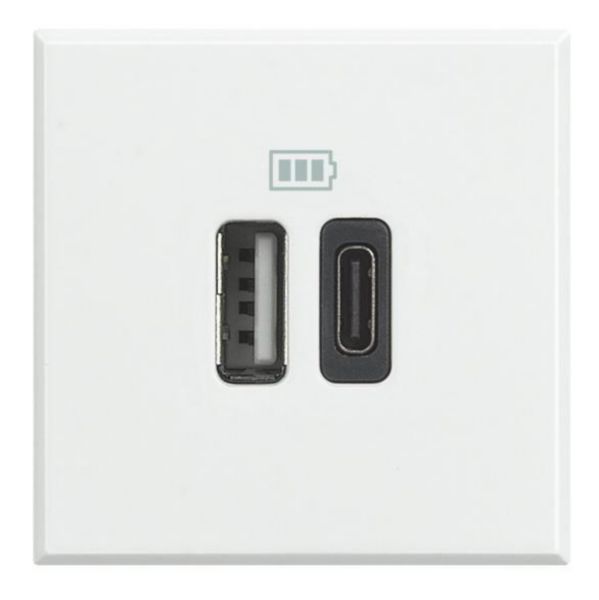 5 Vdc type A and C USB charger