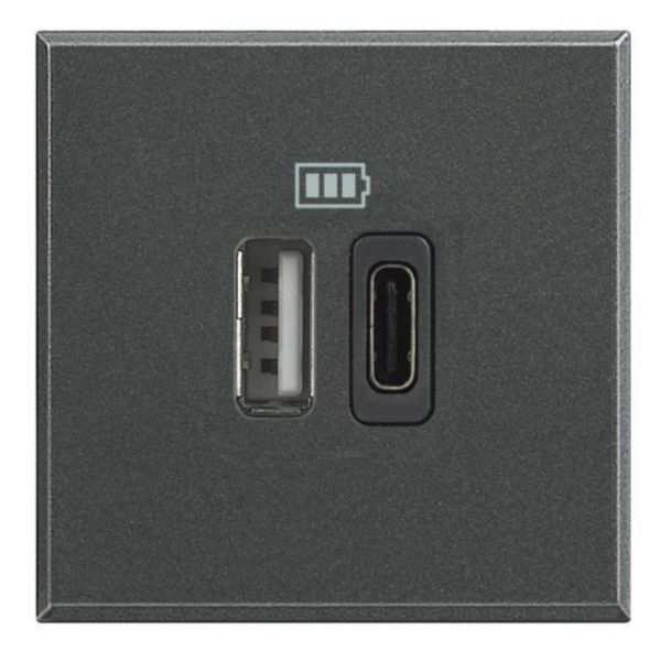 5 Vdc type A and C USB charger