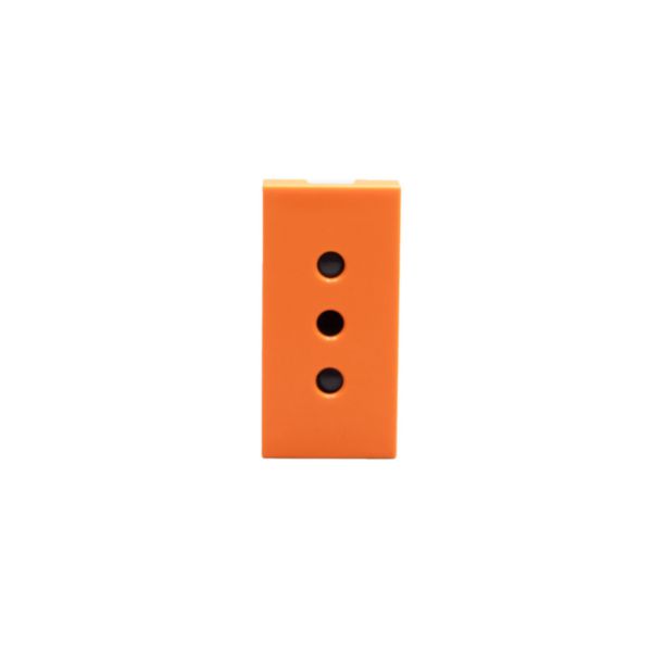 Italian standard P11 socket outlets. 2P+E 10 A 250 Va.c.