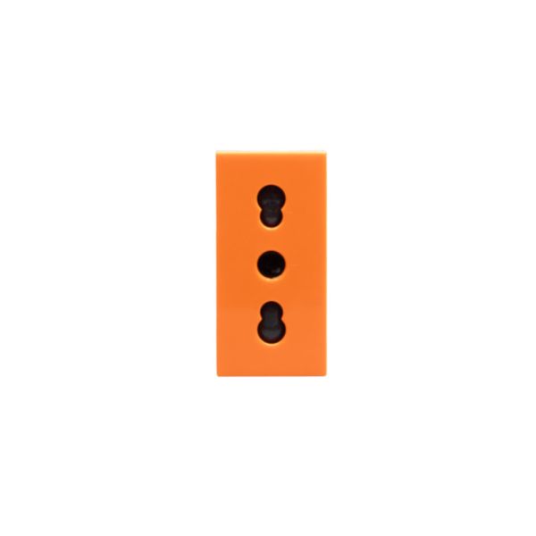 Italian standard P17/11 socket outlets. 2 P+E 16 A 250 Va.c. 