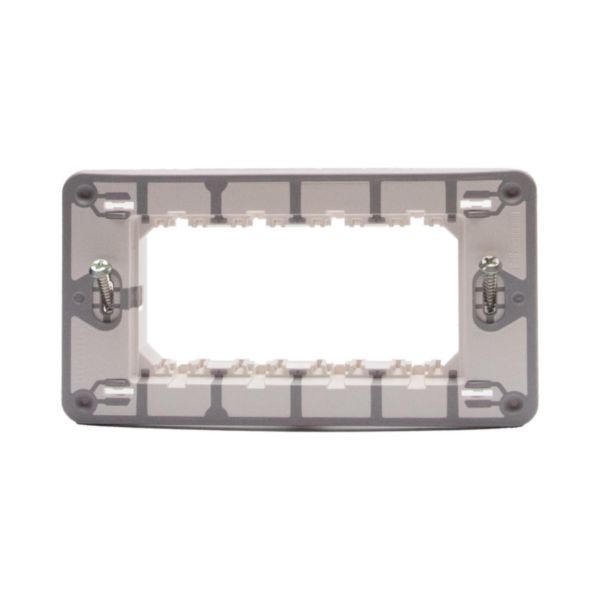 Supporting frame 4 modules - fixing with screws