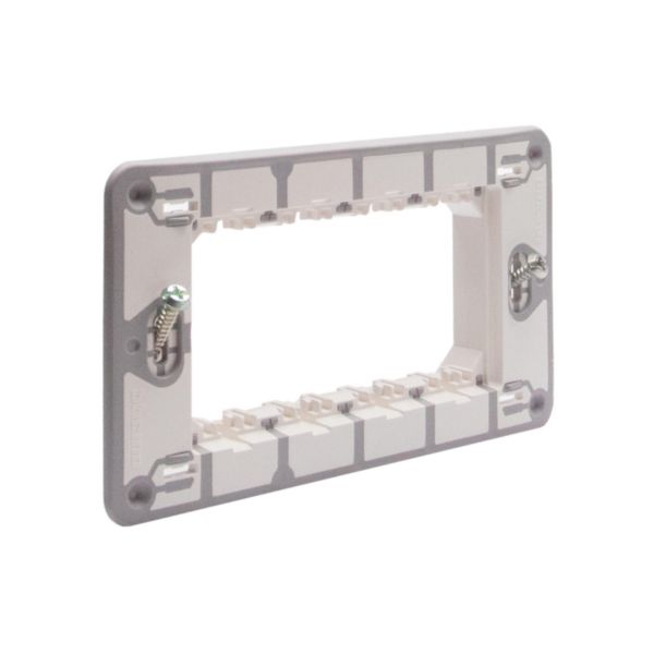 Supporting frame 4 modules - fixing with screws