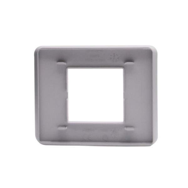 Cover plate - 2 modules