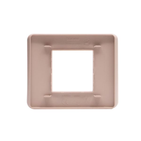 Cover plate - 2 modules