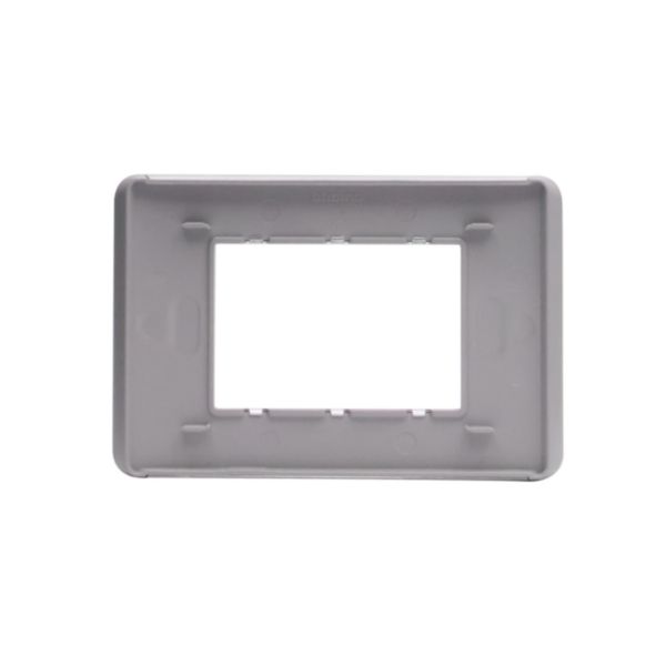 Cover plate - 3 modules