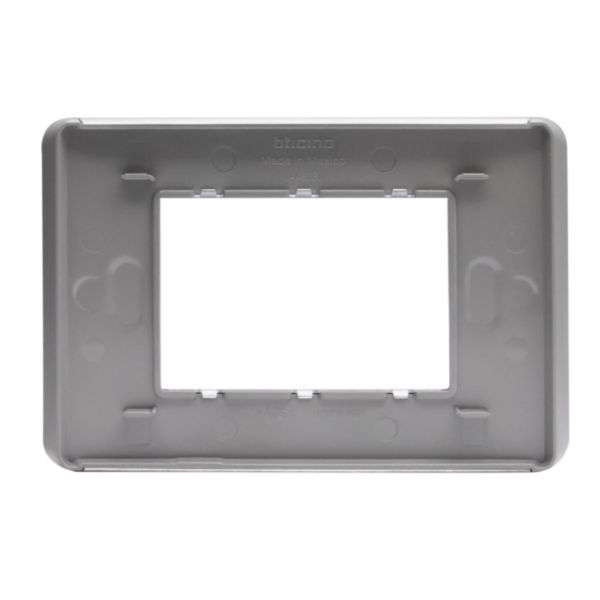 Cover plate - 3 modules