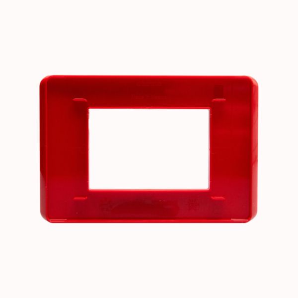 Cover plate - 3 modules